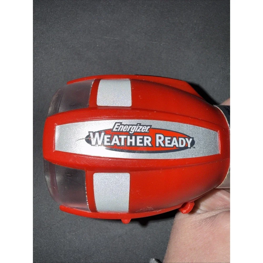 Energizer Weather Ready Flashlight With Whistle And Checklist, 2 